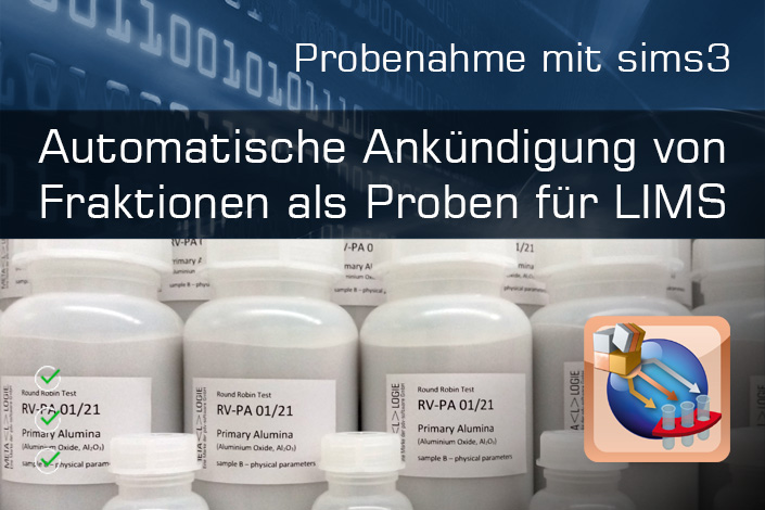 Probenahme-Analysen im LIMS anfordern